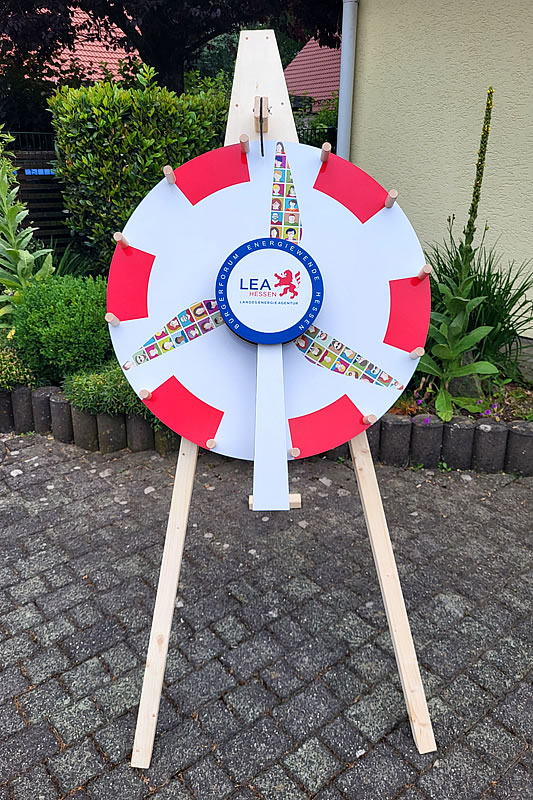 Glücksrad Für Werbung Tobola Event EsseDesign 4 You 80c Wetterfest
